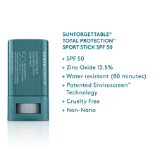 Load image into Gallery viewer, Sunforgettable® Total Protection™ Sport Stick Spf 50
